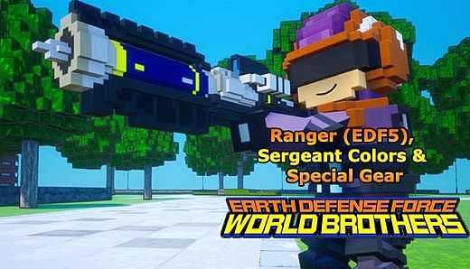 EARTH DEFENSE FORCE: WORLD BROTHERS - Ranger (EDF5), Sergeant Colors & Special Gear