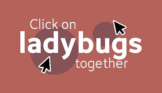 Click on ladybugs together