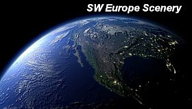 Vehicle Simulator - South West Europe Scenery