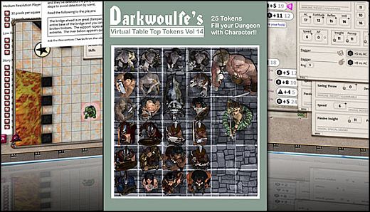 Fantasy Grounds - Darkwoulfe's Token Pack Volume 14