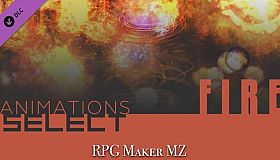 RPG Maker MZ - Animations Select - Fire