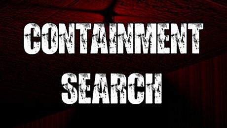 Containment Search Game