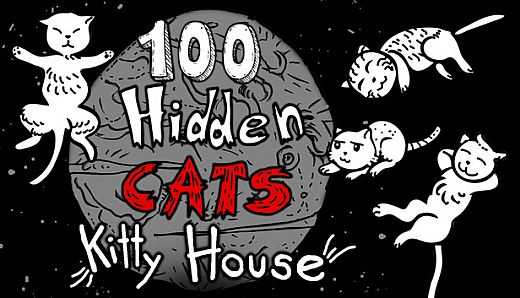 100 hidden Cats : Kitty House