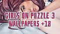 Girls on puzzle 3 - Wallpapers +18