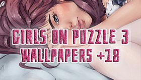 Girls on puzzle 3 - Wallpapers +18