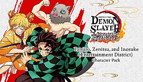 Demon Slayer -Kimetsu no Yaiba- The Hinokami Chronicles: Tanjiro, Zenitsu, & Inosuke (Entertainment District) Character Pack