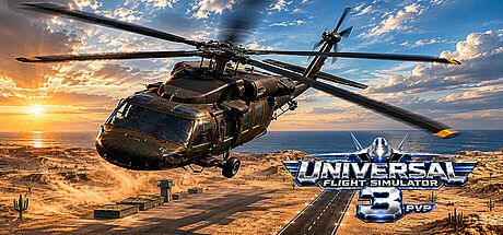 Universal Flight Simulator 3 PvP Game