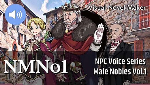 Visual Novel Maker - NPC Male Nobles Vol.1