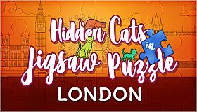 Hidden Cats in Jigsaw Puzzle - London