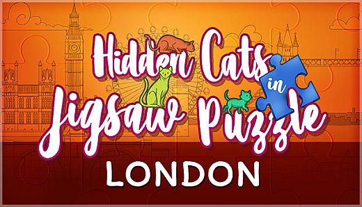 Hidden Cats in Jigsaw Puzzle - London