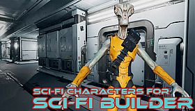Sci-Fi characters for Sci-fi builder