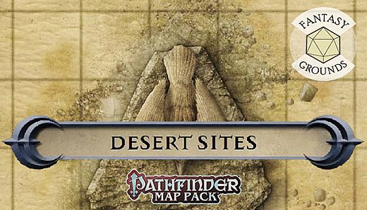 Fantasy Grounds - Pathfinder RPG - Map Pack: Desert Sites