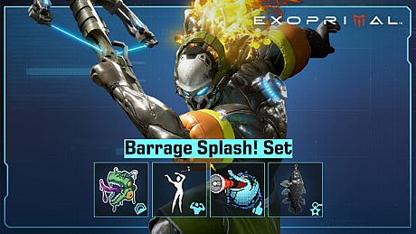 Exoprimal - Barrage Splash! Set DLC
