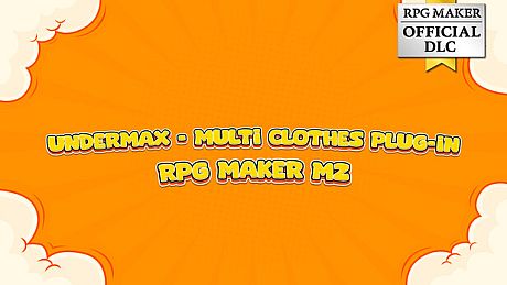 RPG Maker MZ - UNDERMAX - Multi Clothes Plugin DLC