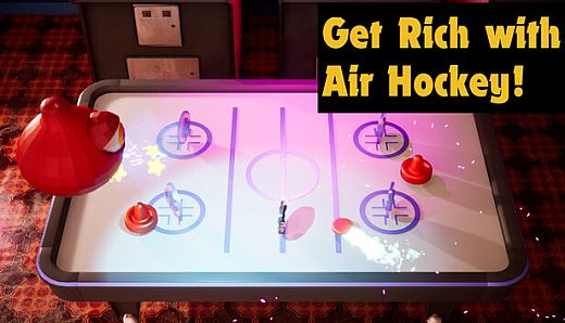 Get Rich with Air Hockey! — Earn more coins with each hit. —