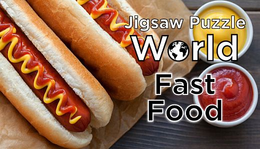 Jigsaw Puzzle World - Fast Food