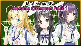 RPG Maker MV - Heroine Character Pack 1