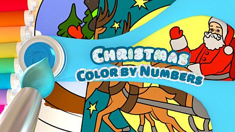 Color by Numbers - Christmas Game