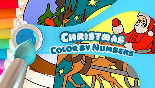 Color by Numbers - Christmas