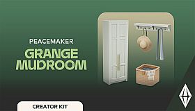 The Sims 4 Grange Mudroom Kit
