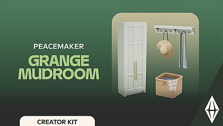 The Sims 4 Grange Mudroom Kit DLC