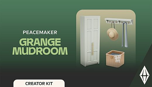 The Sims 4 Grange Mudroom Kit
