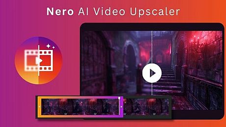 Nero AI Video Upscaler Game
