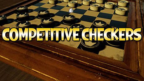 Competitive Checkers Game