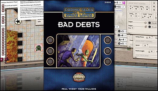 Fantasy Grounds - Daring Tales of the Space Lanes #2 - Bad Debts (Savage Worlds)