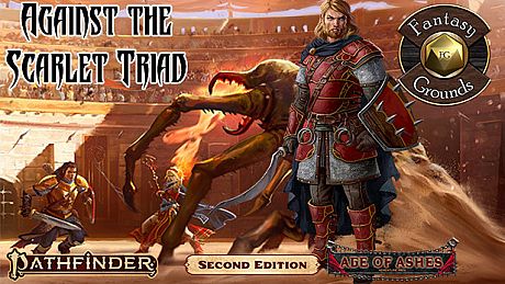 Fantasy Grounds - Pathfinder 2 RPG - Age of Ashes AP 5: Against the Scarlet Triad (PFRPG2) DLC