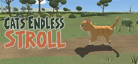 Cat's Endless Stroll Game