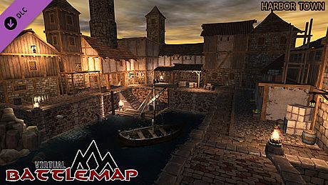 Virtual Battlemap DLC - Harbor Town DLC