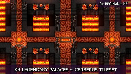RPG Maker MZ - KR Legendary Palaces - Cerberus Tileset DLC