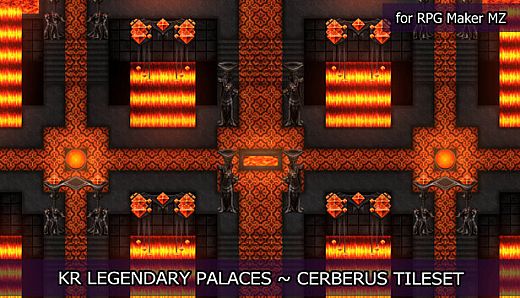 RPG Maker MZ - KR Legendary Palaces - Cerberus Tileset