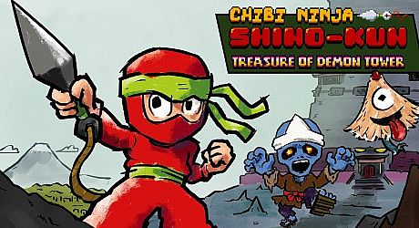 Chibi Ninja Shino-kun Treasure of Demon Tower Game