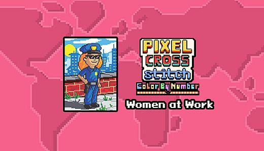 Pixel Cross Stitch - Women At Work Pack