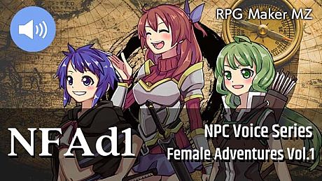 RPG Maker MZ - NPC Female Adventurers Vol.1 DLC