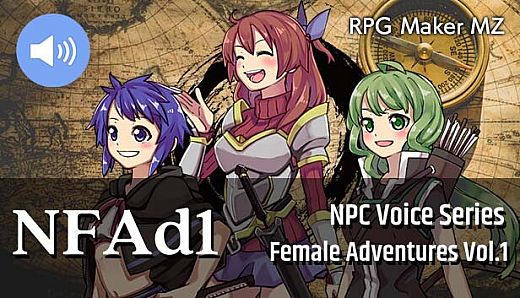 RPG Maker MZ - NPC Female Adventurers Vol.1