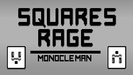Squares Rage Character - Monocle Man DLC