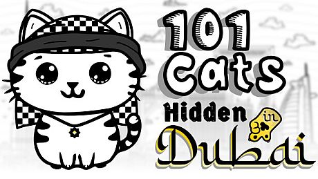 101 Cats Hidden in Dubai Game