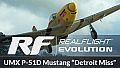 RealFlight Evolution - E-flite UMX P-51D Mustang “Detroit Miss”