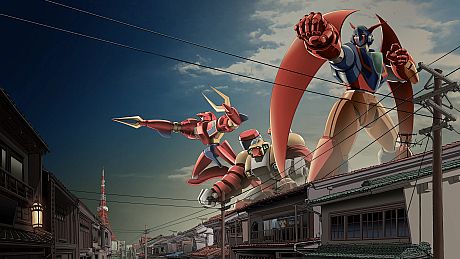 70s-style Robot Anime Geppy-X Game