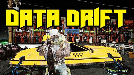 Data Drift: Cyberpunk Shooter Top Down indie action Game