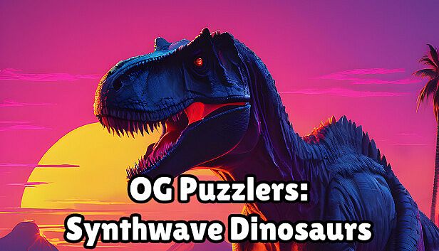 Buy OG Puzzlers: Synthwave Dinosaurs