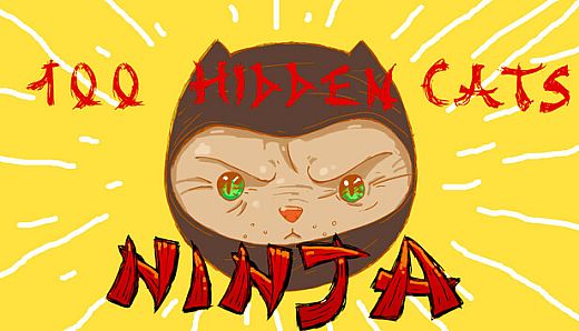 100 hidden Cats : Ninja