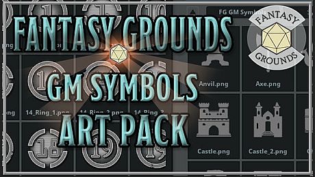 Fantasy Grounds - Fantasy Grounds GM Symbols DLC