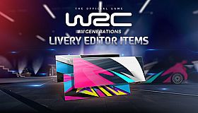 WRC Generations - Livery editor extra items