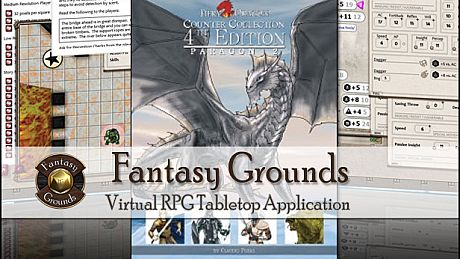 Fantasy Grounds - Fiery Dragon Counter Collection: Paragon 2 DLC