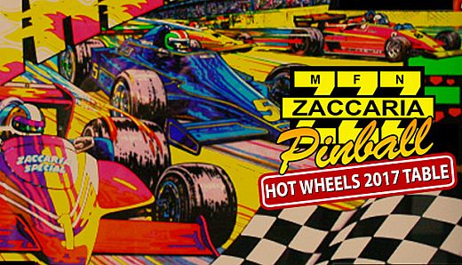 Zaccaria Pinball - Hot Wheels 2017 Table