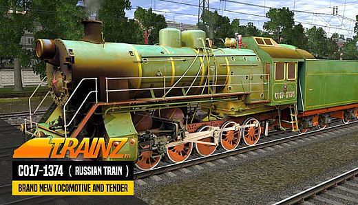 Trainz Plus DLC - CO17-1374 ( Russian Loco and Tender )